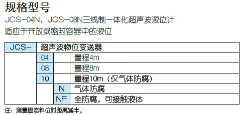 高精度超声波物位传感器厂商