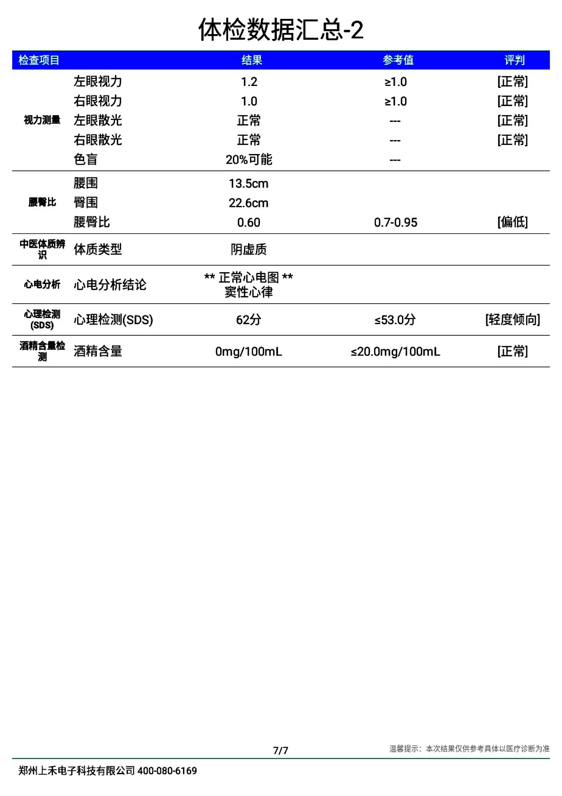 西安測量上禾SH-N15智能體檢一體機公司