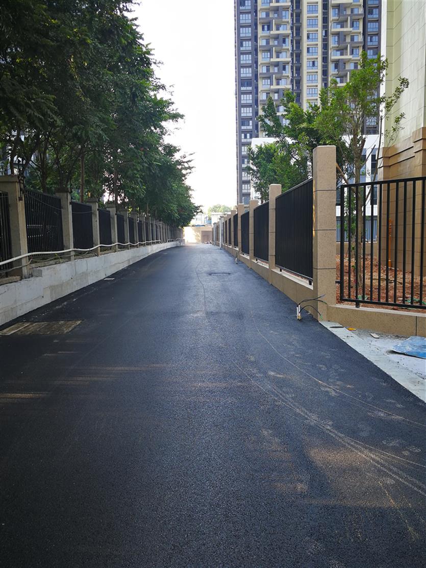 深圳松崗深圳彩色瀝青路面