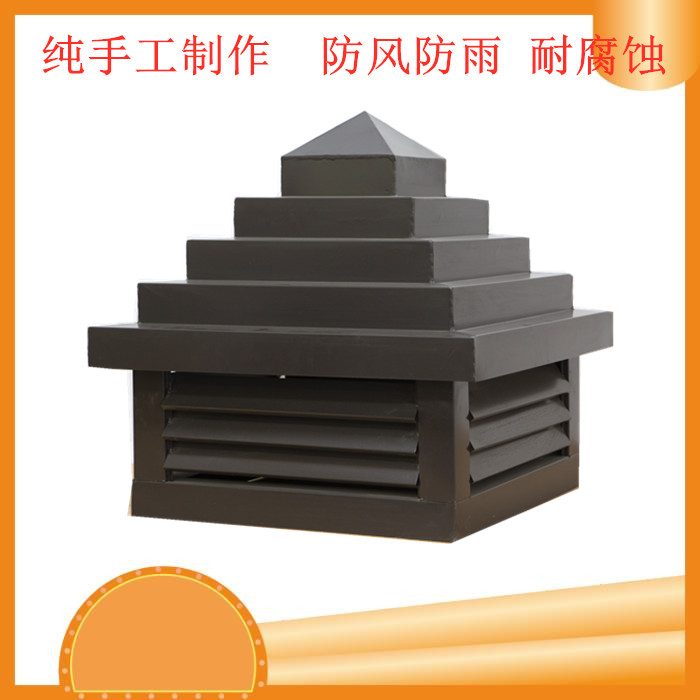 拉薩C系列防倒灌風帽批發 德峰建材 鋁合金煙囪帽廠家