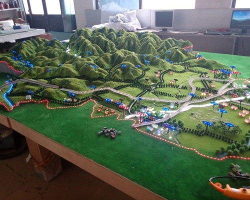 太原地產規劃沙盤模型-山西模型制作-地產規劃沙盤模型定制