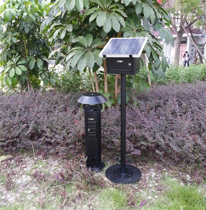 LED UV草坪滅蚊燈免布線花園滅蚊器“本信息長期有效”