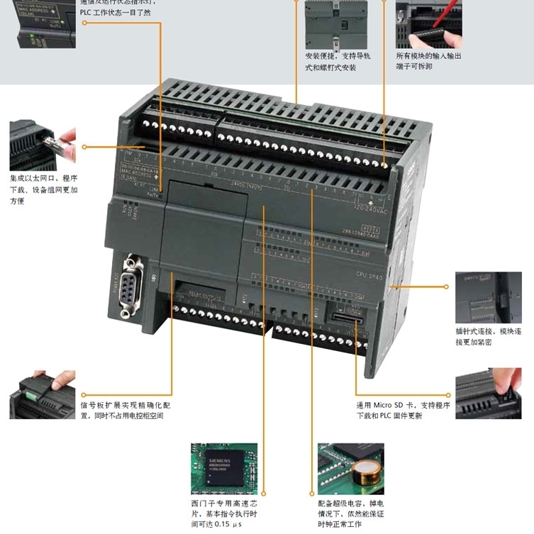 西门子PLCDP连接头电源模块经销商