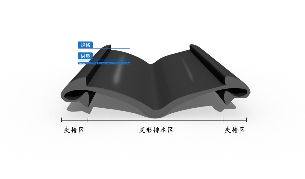 蚌埠防撞墙伸缩缝防尘密封胶条