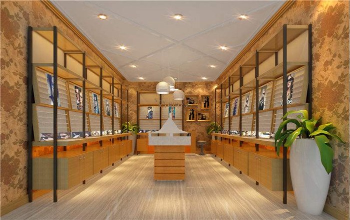 眼鏡展示柜定制-寧波眼鏡展示柜-廈門森林春天定制