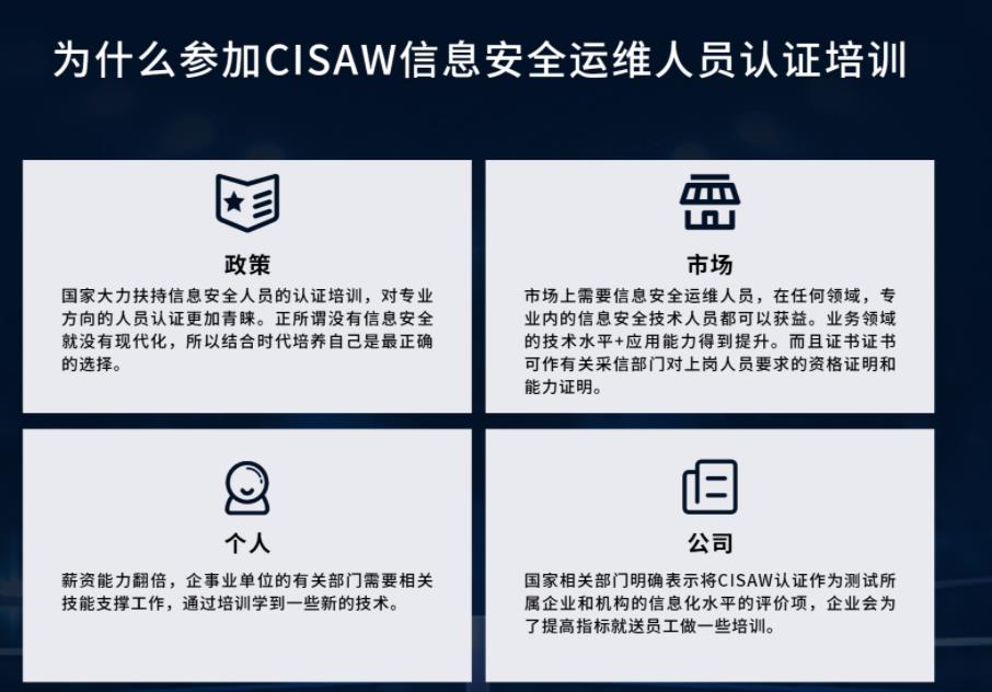 达州CISAW培训方案