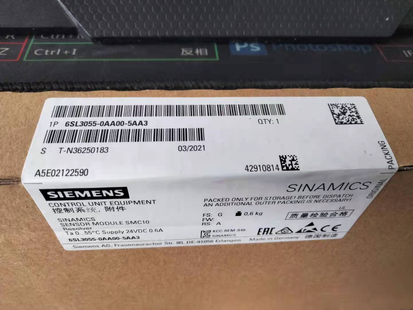 西門子S120變頻器 6SL3000-0BE31-2DA0 代理商