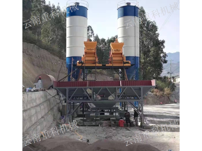 云南小型攪拌機哪里有賣 云南重科機械設備供應