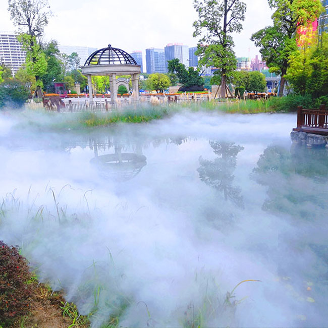 旅游景点园林景观喷雾人造雾喷雾设备