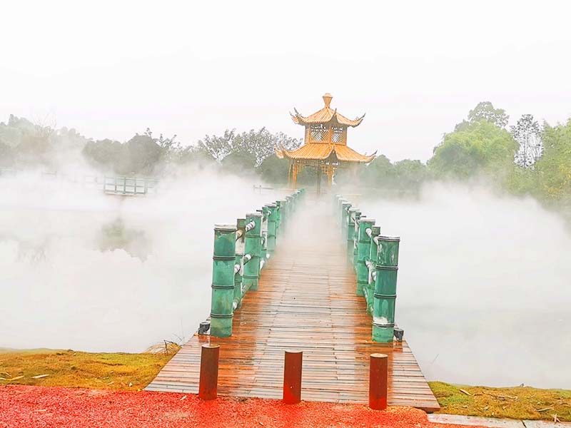 冷雾 涪陵景区景观造雾设备 重庆本地喷雾厂家