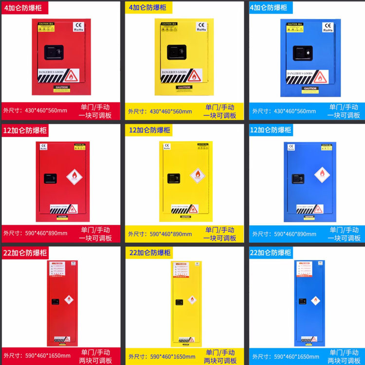江门化工品防火防爆柜定制