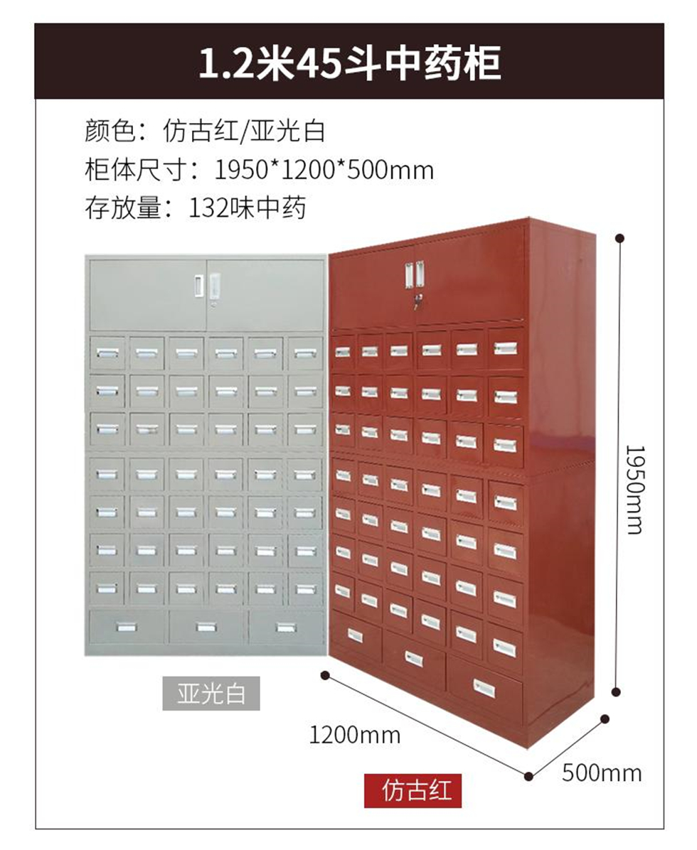 长沙中药柜电话 不锈钢药材柜