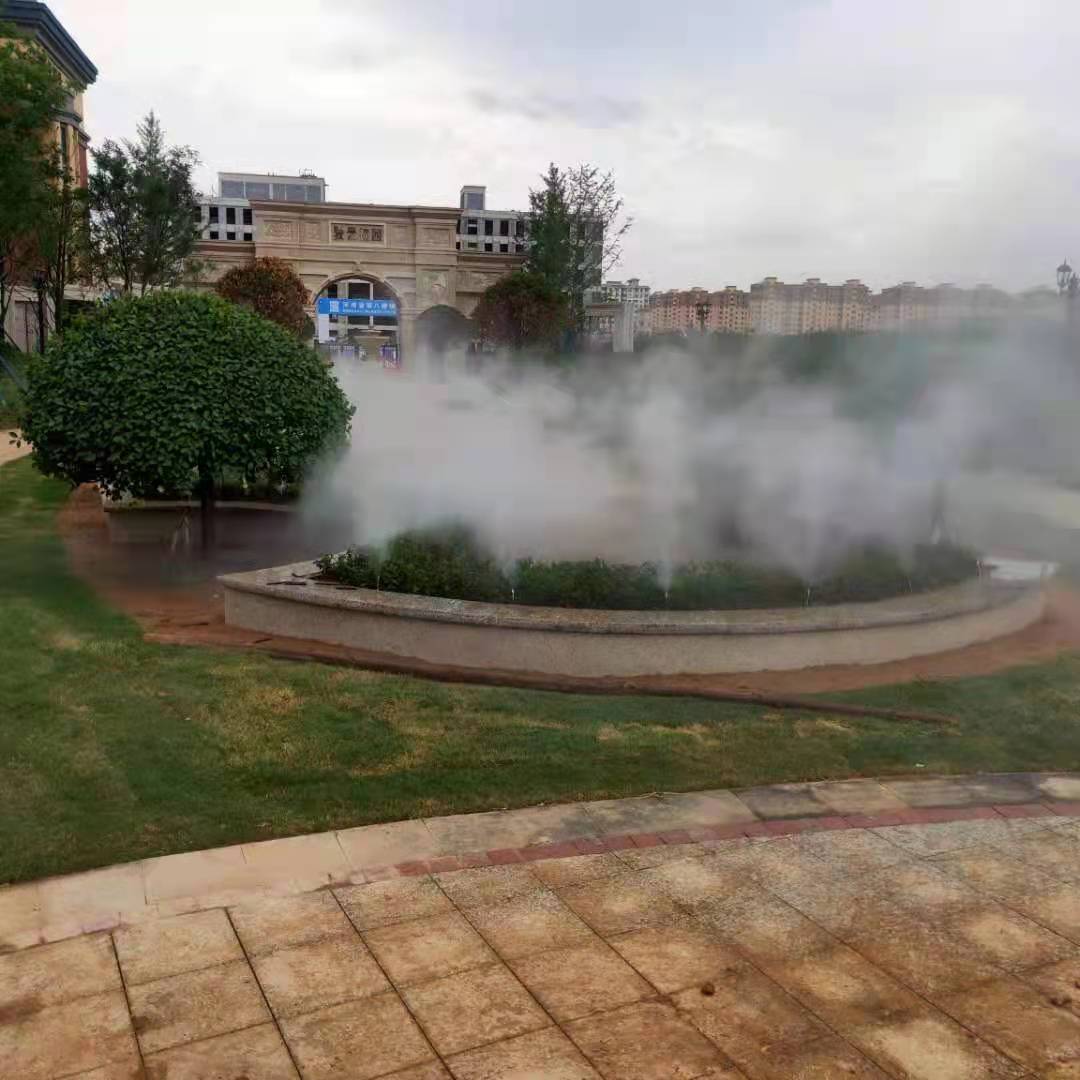 煤棚降塵霧森 渭南商砼站降塵霧森