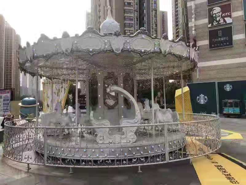 上海16座旋轉木馬游樂設施 旋轉木馬 景區觀光型
