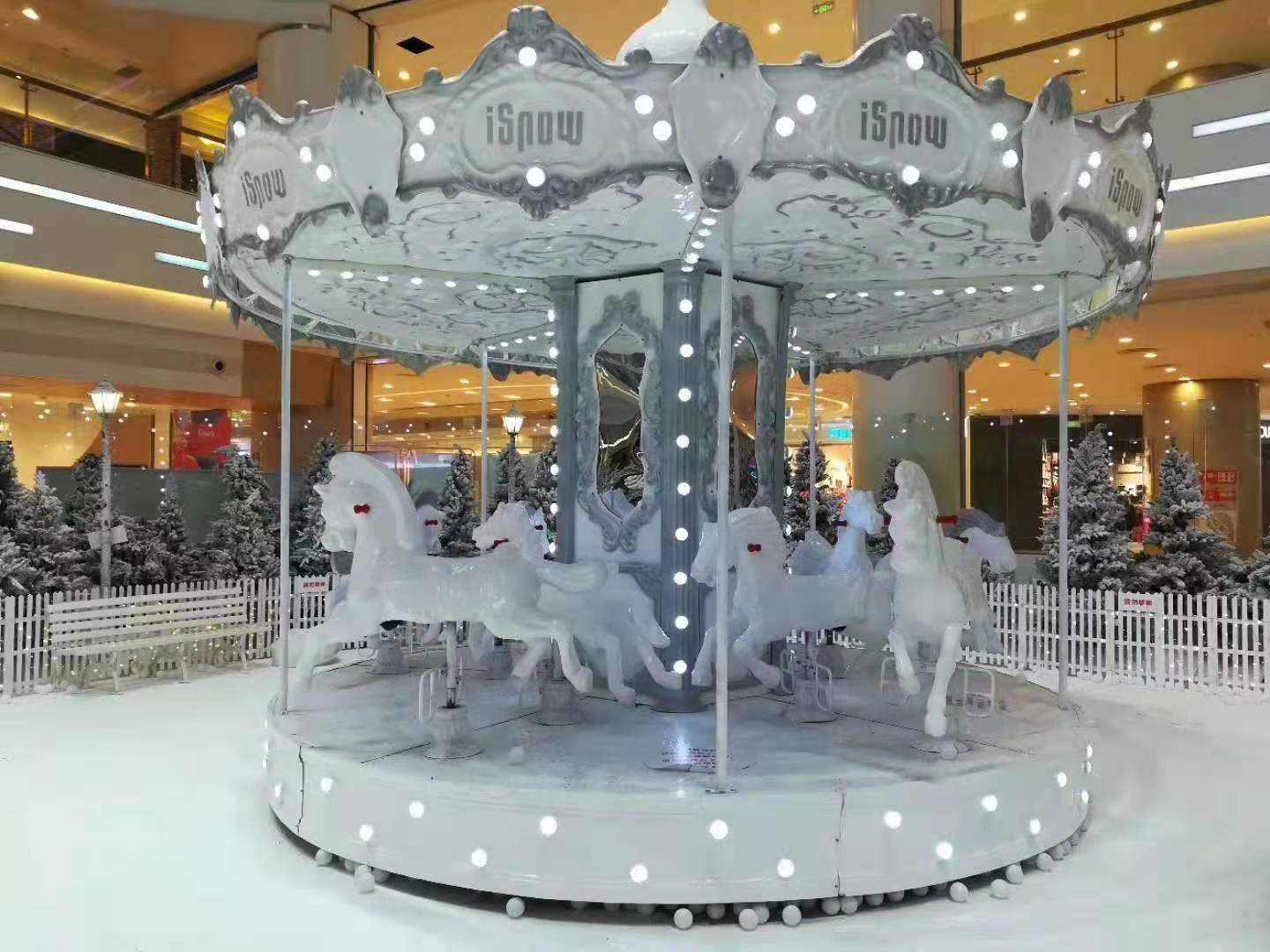 旋轉(zhuǎn)木馬 廣東公園旋轉(zhuǎn)木馬設(shè)備廠家 戶外游樂設(shè)施