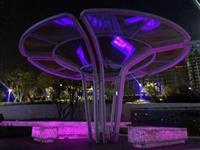 藍寶透光混凝土坐凳家具制品