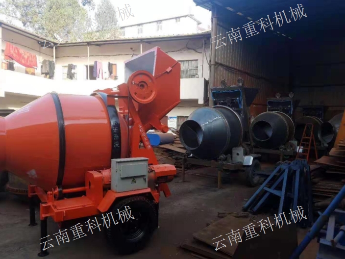 云南強制式混凝土攪拌機 云南重科機械設備供應