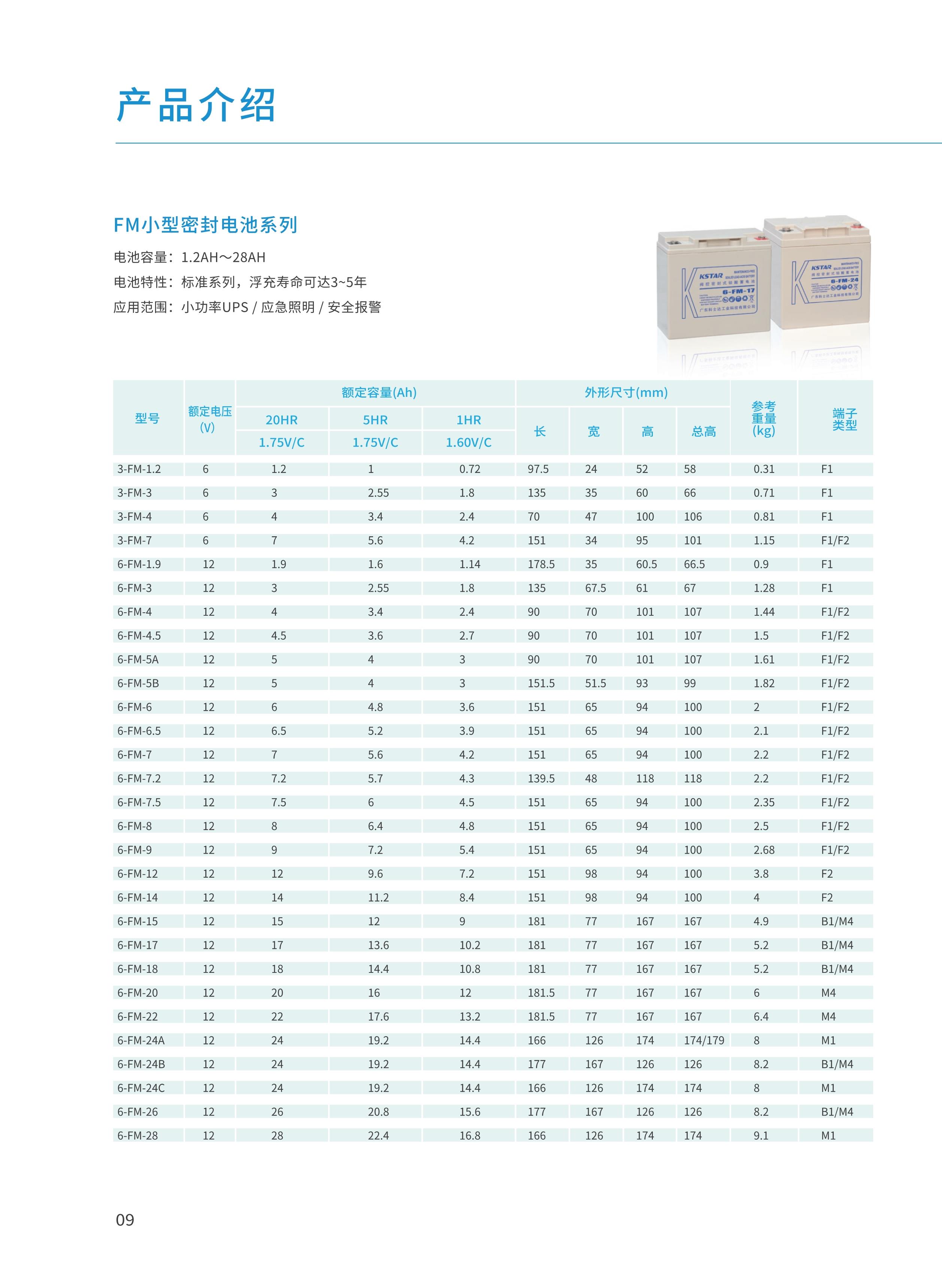 科士达ups蓄电池生产厂家