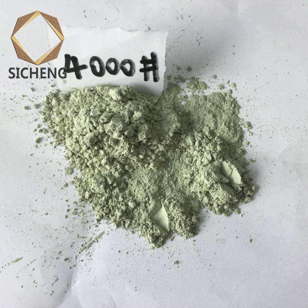 4000目绿碳化硅微粉 石材厂家研磨用碳化硅W3.5