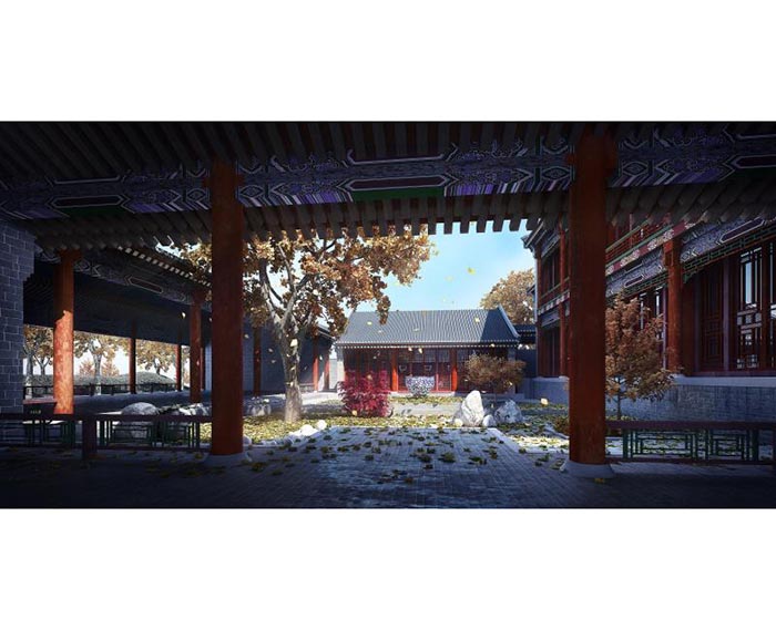 仿古四合院建筑施工收費-懷俊古建施工設計規劃