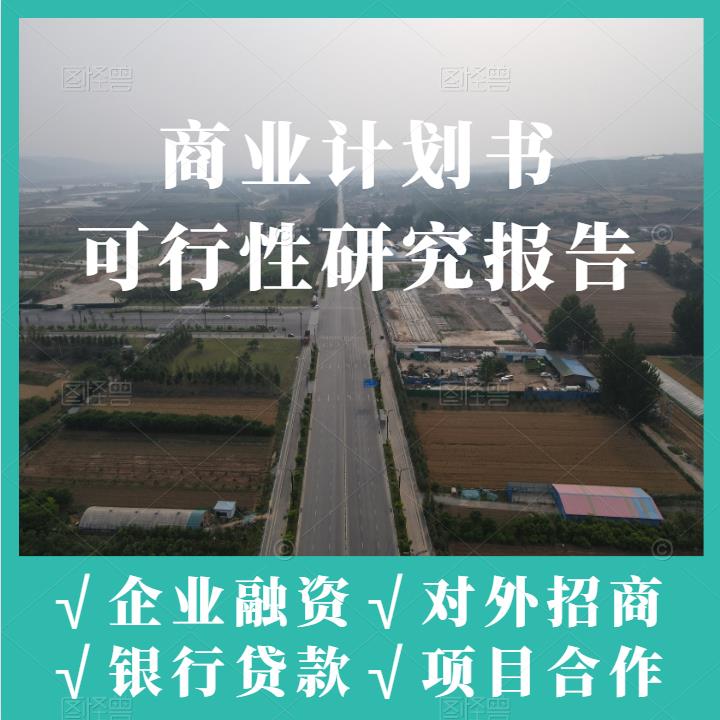 道路维修绿化可研报告 编写公司