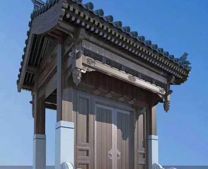 懷俊古建施工實(shí)景-民間古建施工隊(duì)設(shè)計(jì)施工-沈陽民間古建施工隊(duì)