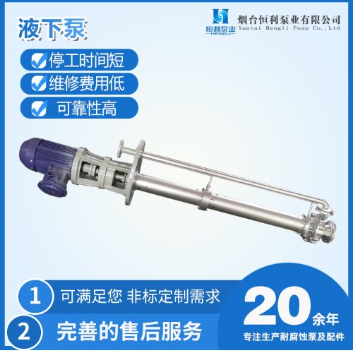 長軸液下泵-選恒利泵業售后有**-立式長軸液下泵廠家