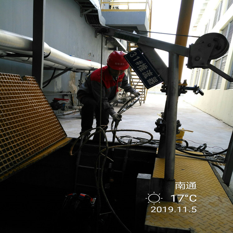 安装推进器固定支架-水下施工 恒隆水下工程