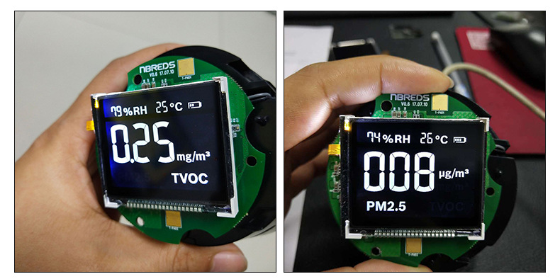 智能家居溫控器VA顯示屏哪里有-方勝電子研發