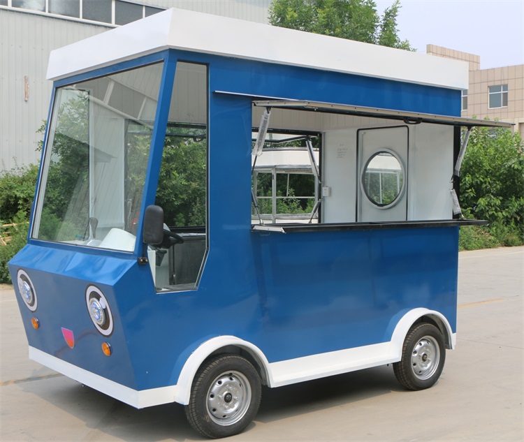 電動(dòng)小吃車烤冷面-電動(dòng)小吃車-億品香餐車