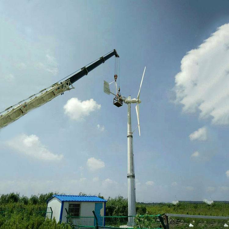 甘肃临夏县家用风力发电机 3千瓦风力发电机厂家质保两年