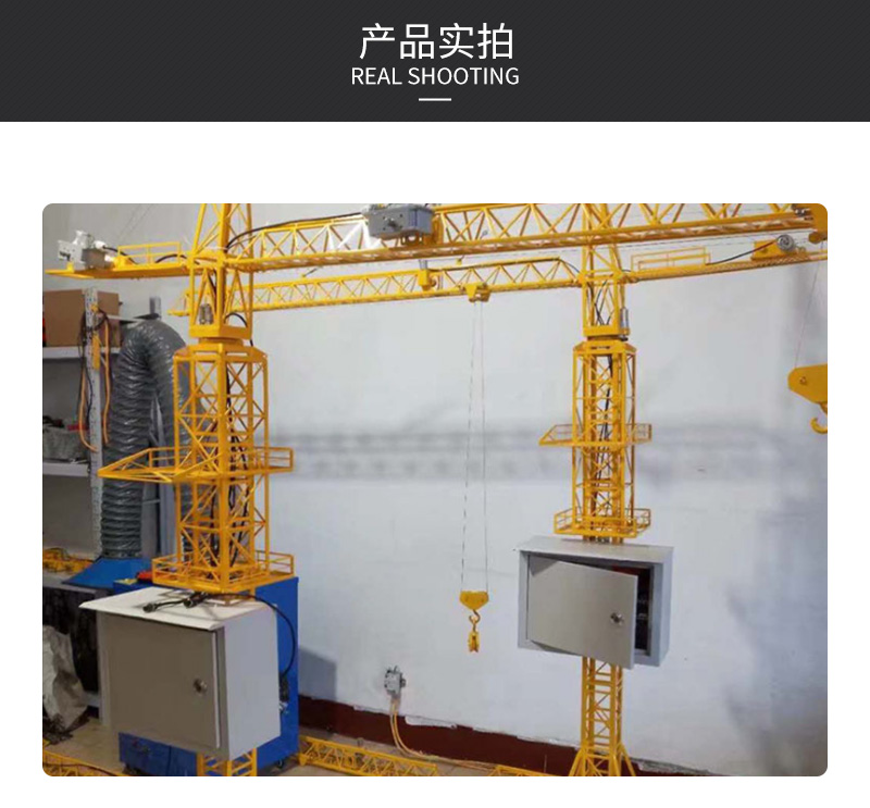 揚州塔機模型 塔吊模型仿真自動遙控 上海大運電子