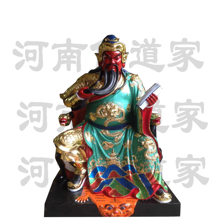 廣安關公神像廠家 紅臉關公像 手工打造