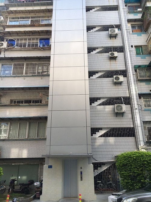 思明加裝電梯公司-亞太通力定制加裝-6層加裝電梯公司