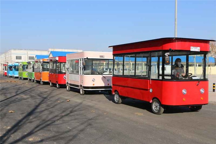 流動電動小吃車-小吃車-億品香餐車按圖定制