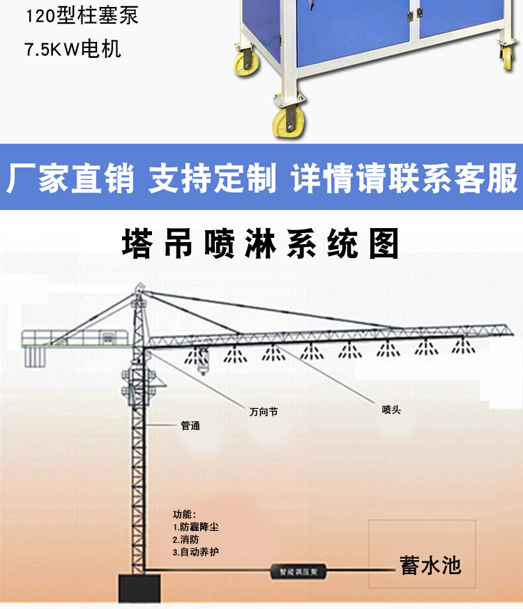 惠州塔机喷淋系统厂家