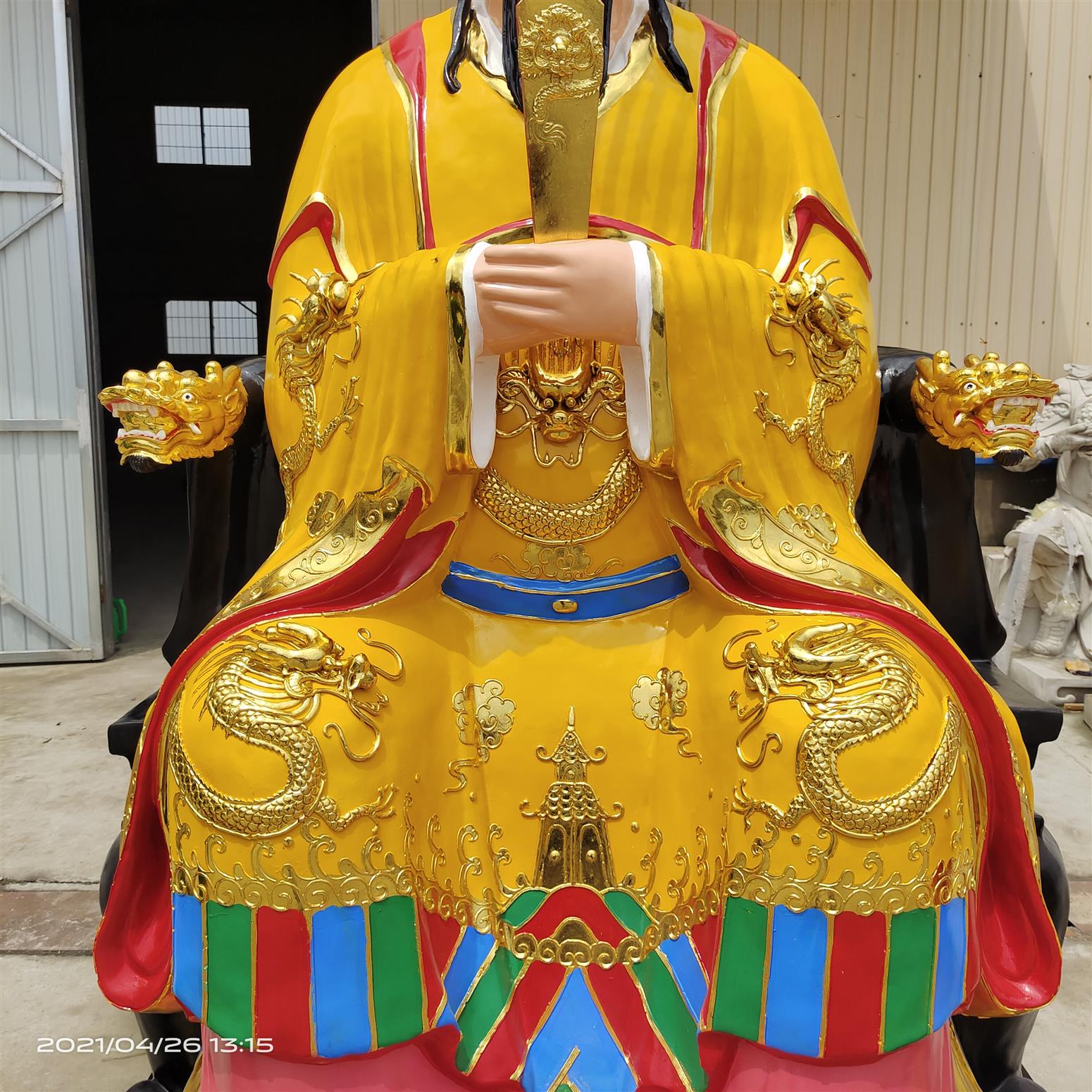 玻璃钢东岳大帝神像厂家