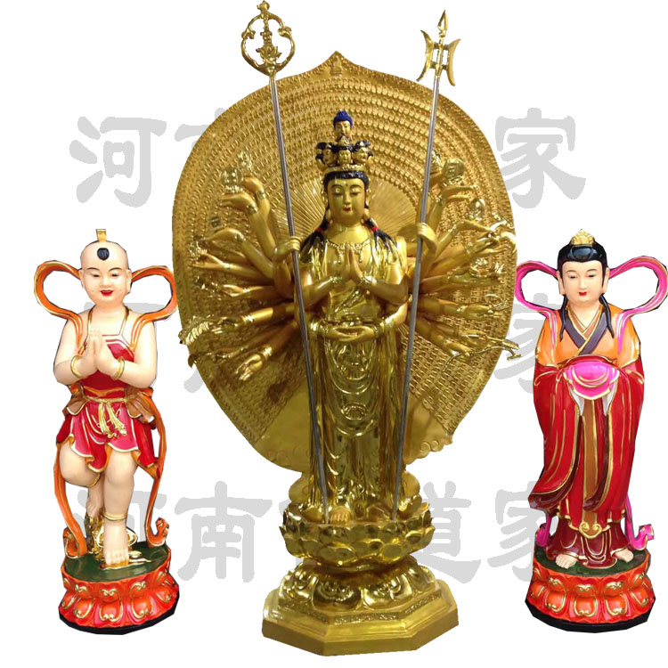 衡水玻璃鋼材質斗姆元君神像 準提菩薩 一手貨源