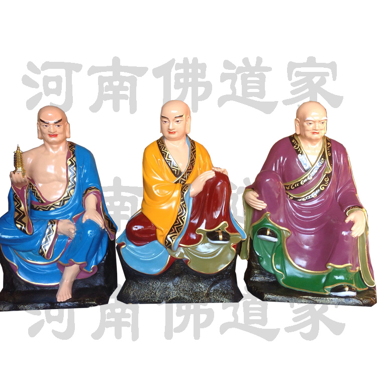 承德樹脂十八羅漢佛像 降龍羅漢 一手貨源