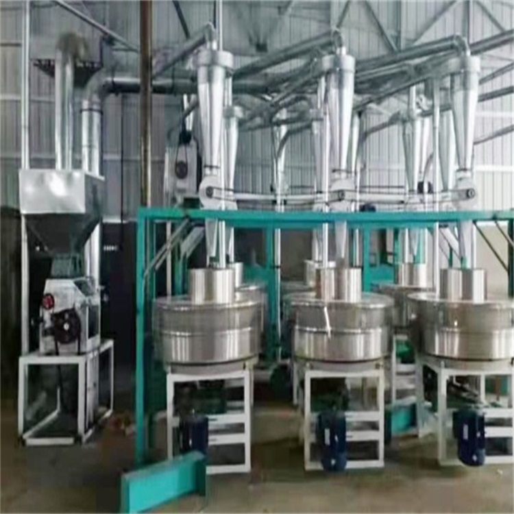 小型自動石磨面粉機工廠-小型自動石磨面粉機-豫麥機械產品齊全