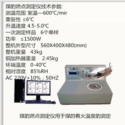 WQMRD-1煤炭燃点测定仪   煤的着火温度测定仪