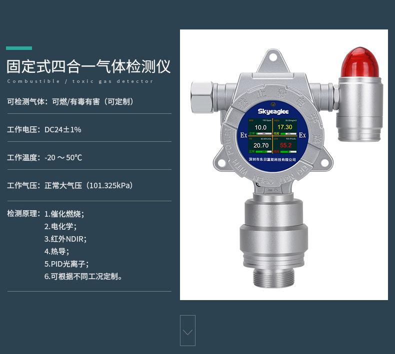 燃气站复合气体报警器公司