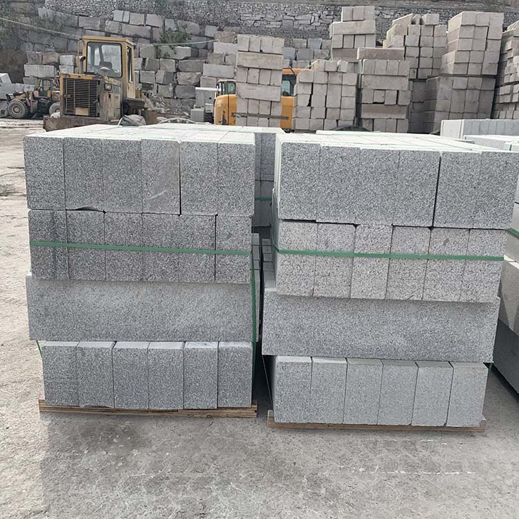 花崗巖路側石尺寸-花崗巖路側石-建棟石材路沿石