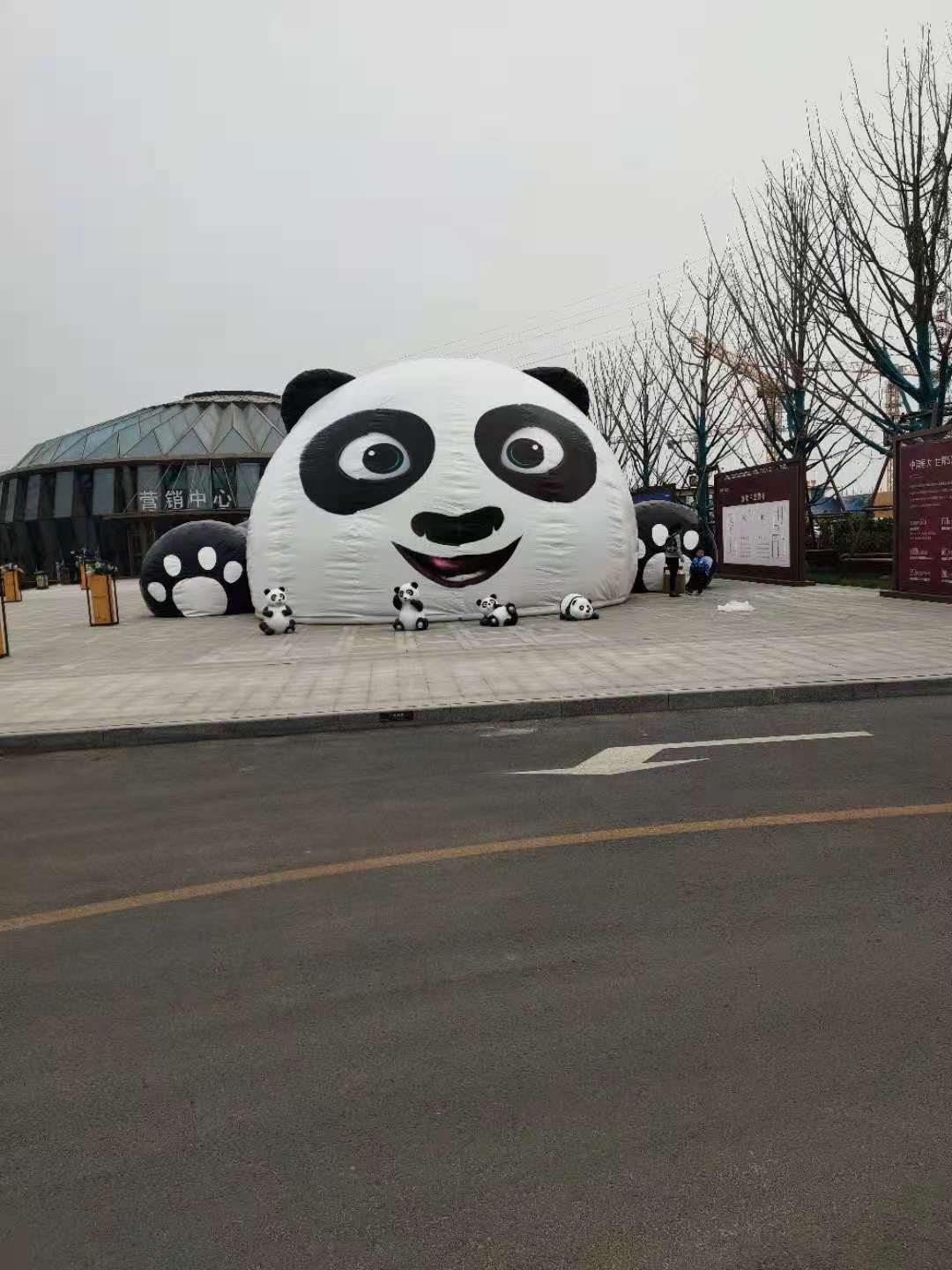 商洛熊貓島租賃 熊貓島氣模 公司