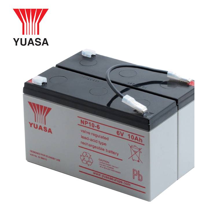 YUASA湯淺NP10-6 6V10AH VRLA閥控式密封AGM技術(shù)免維護(hù) **命蓄電池
