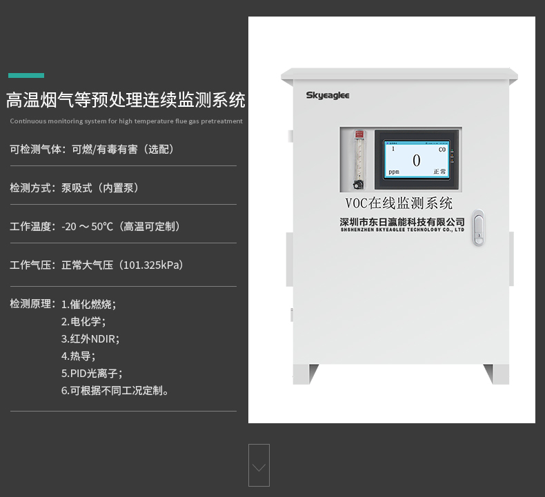 VOC气体预处理系统推荐
