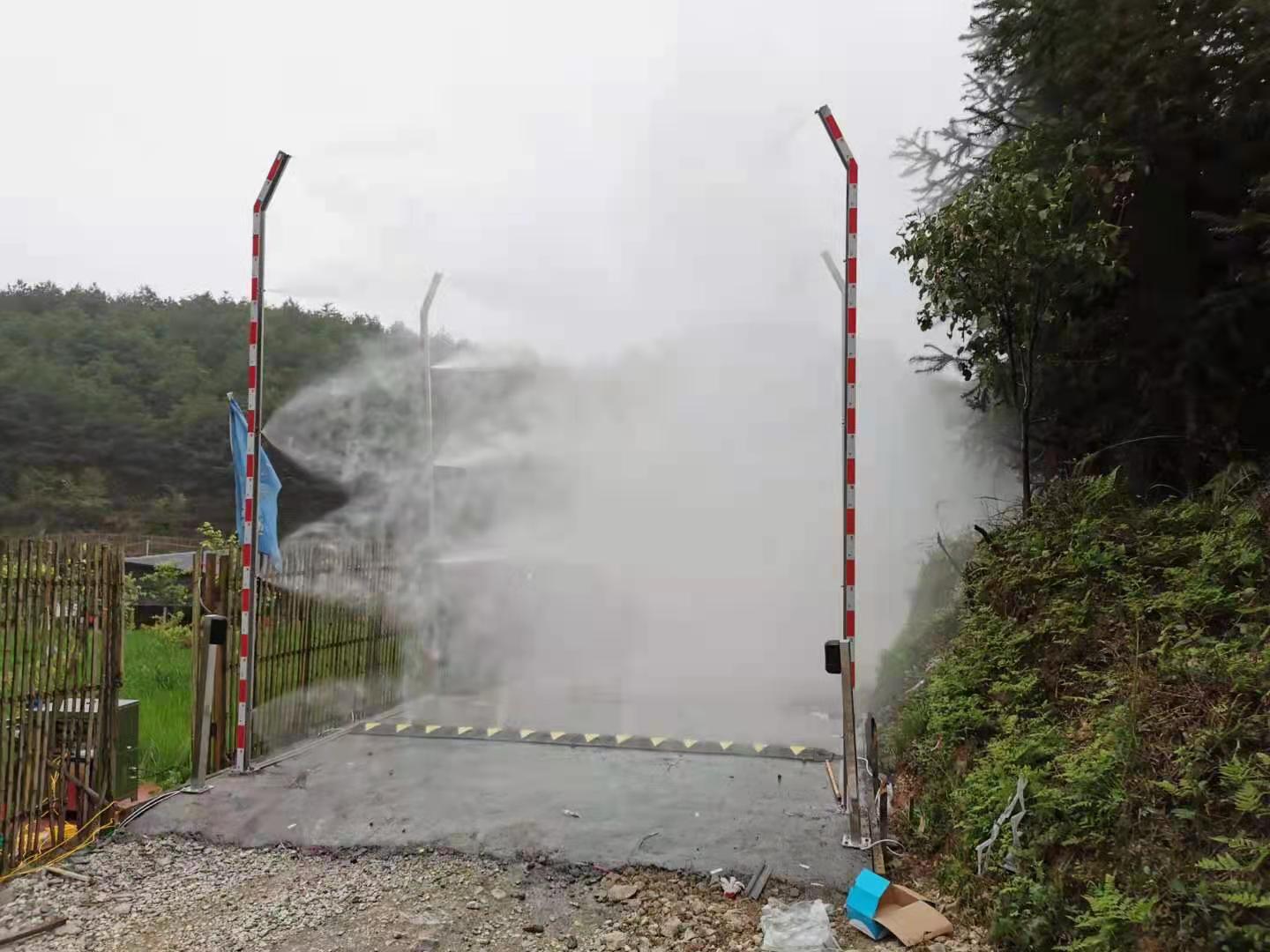 紅河養(yǎng)豬噴霧消毒廠家 人員通道消毒系統(tǒng) 降塵效果好