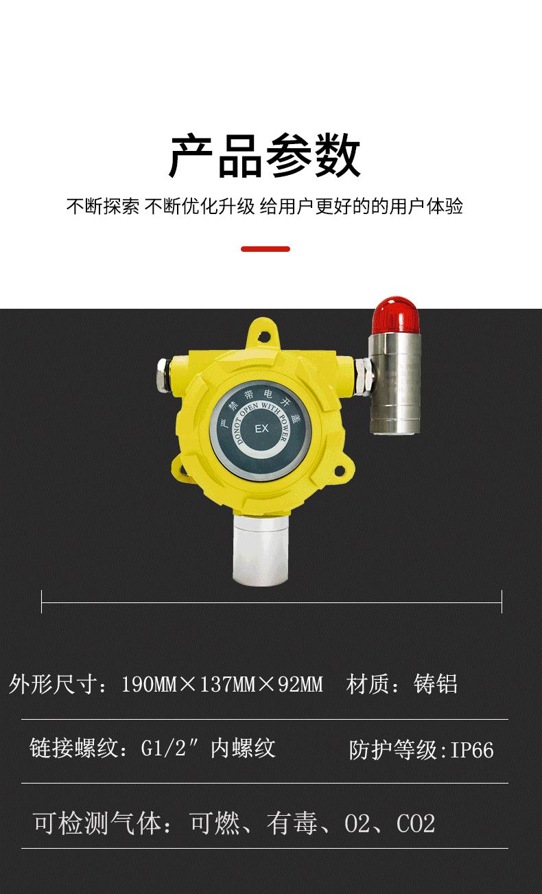 工业有毒气体声光探测器