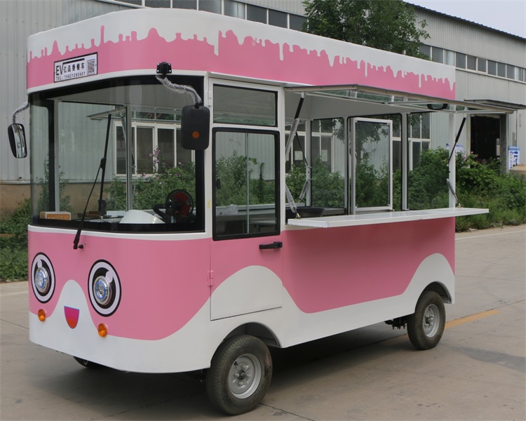 冷飲車-億品香餐車十年老廠-冰淇淋冷飲車