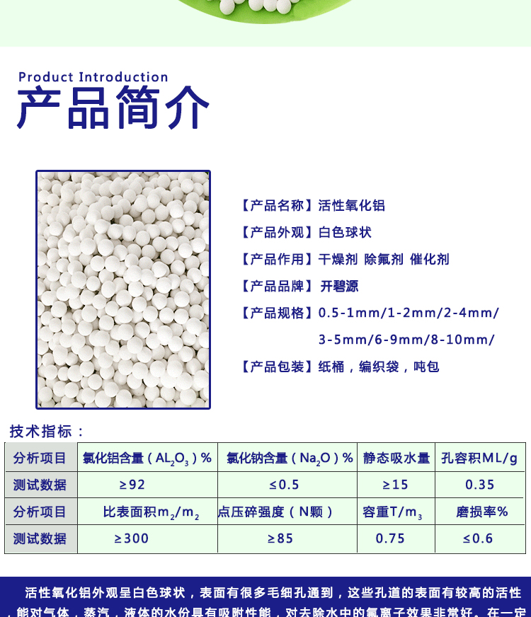 日照活性氧化铝价格